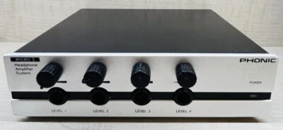 Sistema amplificador de auriculares Phonic Micro II 4 canales (LP9013671) Foto 1 de 3