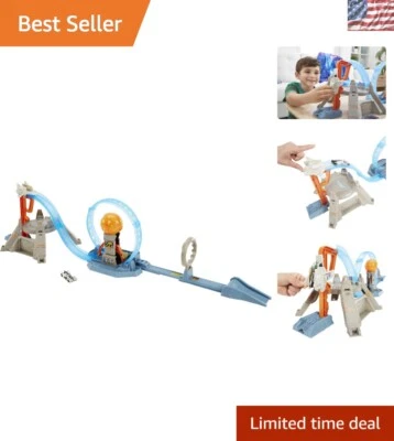 Подарочный набор Disney Pixar Buzz Lightyear Hyper Loop Challenge с персонажем автомобилем - Изображение 1 из 4