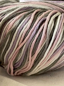 Memento Pima Cotton By Knit Picks - 3 Balls - Winter Bloom - Picture 1 of 21