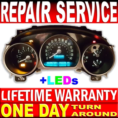 Cuadro de instrumentos velocímetro CHEVY SSR medidor y pantalla REPARACIÓN + LED actualización Foto 1 de 4