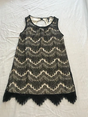 E-vie Collection Art Deco Inspired Cocktail Party short mini dress Size 14-16 - Image 1 of 2