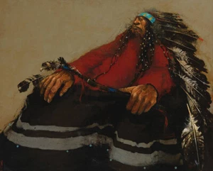 Paul Pletka : Blood Blanket Man : Archival Quality Art Print - Picture 1 of 1