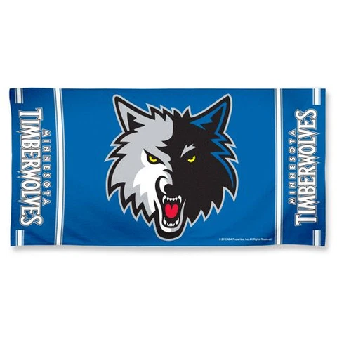 NBA Minnesota Timberwolves    - Beach Towel  30" x 60" - 100% Cotton Cover