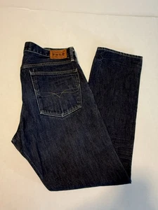 Polo Ralph Lauren homme jean 100% coton taille 35 x 32 slim WASH RIVERSIDE - Photo 1/17