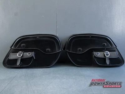 2011 - 2023 HONDA SHADOW VT750 PHANTOM VIKING LEATHER SADDLEBAGS - Imagem 1 de 4