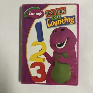 Barney - Its Time For Counting DVD 2006 Rare Kids Show HIT ENTERTAINMENT Movie - Picture 1 of 4