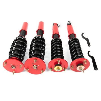 For 04-10 BMW 525I 528I 530I 535I 5 Series E60 Adj. Height Coilovers Shock 4pcs Foto 1 de 4