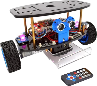 Self-balancing robot kit for Arduino | line tracking, ultrasonic sensor - Image 1 of 4
