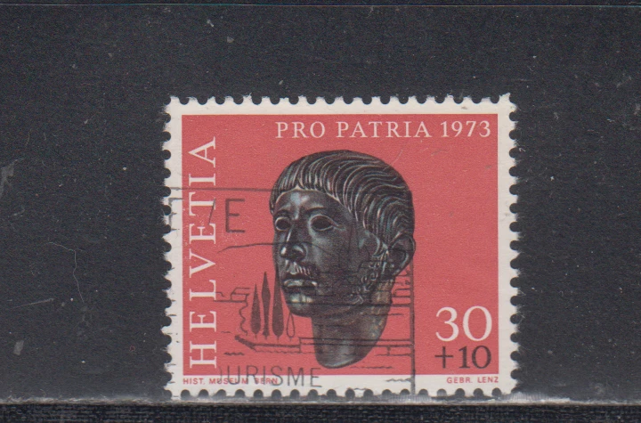 SWITZERLAND : 1973 - USED - SCOTT # B415   SEMI-POSTAL  ART - Image 1 of 1