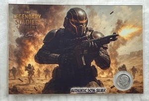 90% Silver Roosevelt Dimes - THE LEGENDARY SOLDIER EDITION - U.S. Silver Coins  - Picture 1 of 5