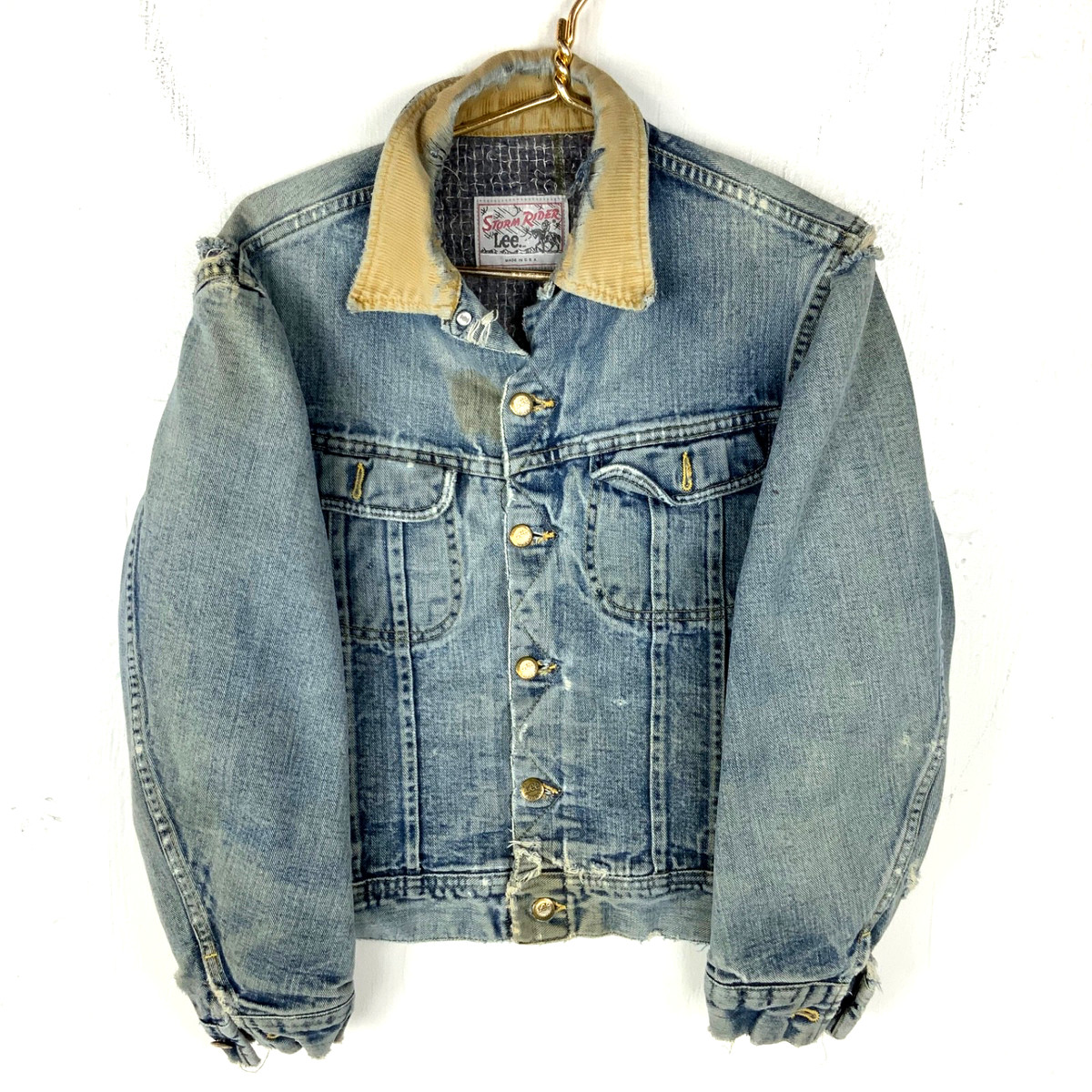 lee storm rider jean jacket products for sale | eBay