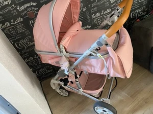 Kinderwagen Buggy 2in 1 2Monate Alt Rosa - Bild 1 von 4