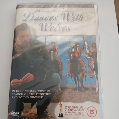 🆕️📀 Dances With Wolves DVD RARE  ORIGINAL ⭐️ BRAND NEW & SEALED ⭐️ WIDESCREEN  - Image 1 of 2