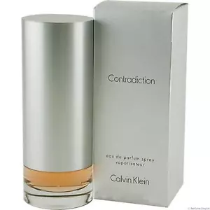 CK CALVIN KLEIN CONTRADICTION FOR WOMEN 100ML EDP SPRAY BRAND NEW & SEALED * - Picture 1 of 3