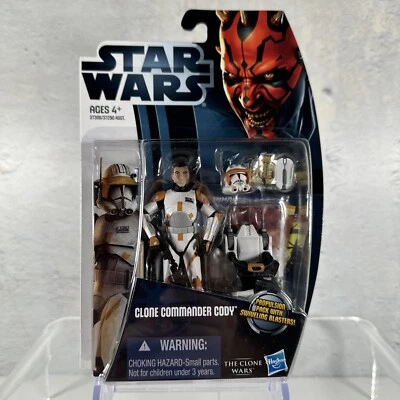 Star Wars Clone Wars Hasbro 2012: Clone Commander Cody (CW 7) NUEVO SELLADO Foto 1 de 4