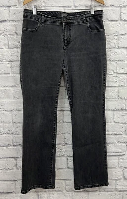 ADDITIONS BY CHICO’S WOMEN'S BLACK JEANS SIZE 2 (L) SHORT - Image 1 of 4