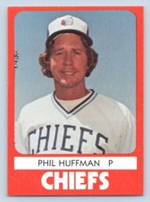 Phil Huffman 1980 TCMA Syracuse Chiefs