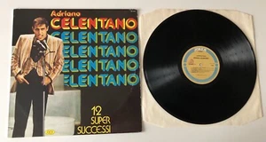 LP 12" ADRIANO CELENTANO 12 SUPER SUCCESSI1981 JOKER ITALY - Imagen 1 de 2