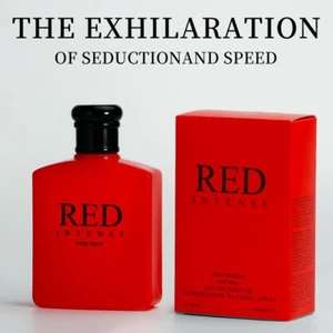 RED INTENSE Eau de Parfum Spray 3.4 Ounce / 100 Ml Multi-Layered Fragrance Aroma - Picture 1 of 12