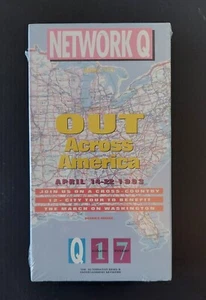 Network Q OUT Across America VHS Q.1.7 April 14-22 1993 Sealed - Picture 1 of 7