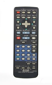 Sharp G0184AJ VCR VHS Videorekorder Fernbedienung Original (B-030) - Bild 1 von 1