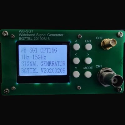 WB-SG1 Signal Generator 1Hz-15G RF Signal Source Adjustable Power 10MHz pe66 - Image 1 of 4