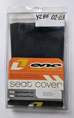 BRAND NEW ONE INDUSTRIES BLACK YAMAHA YZ85 MX TECHNO GRIP SEAT COVER 2002-2021 - Image 1 of 3