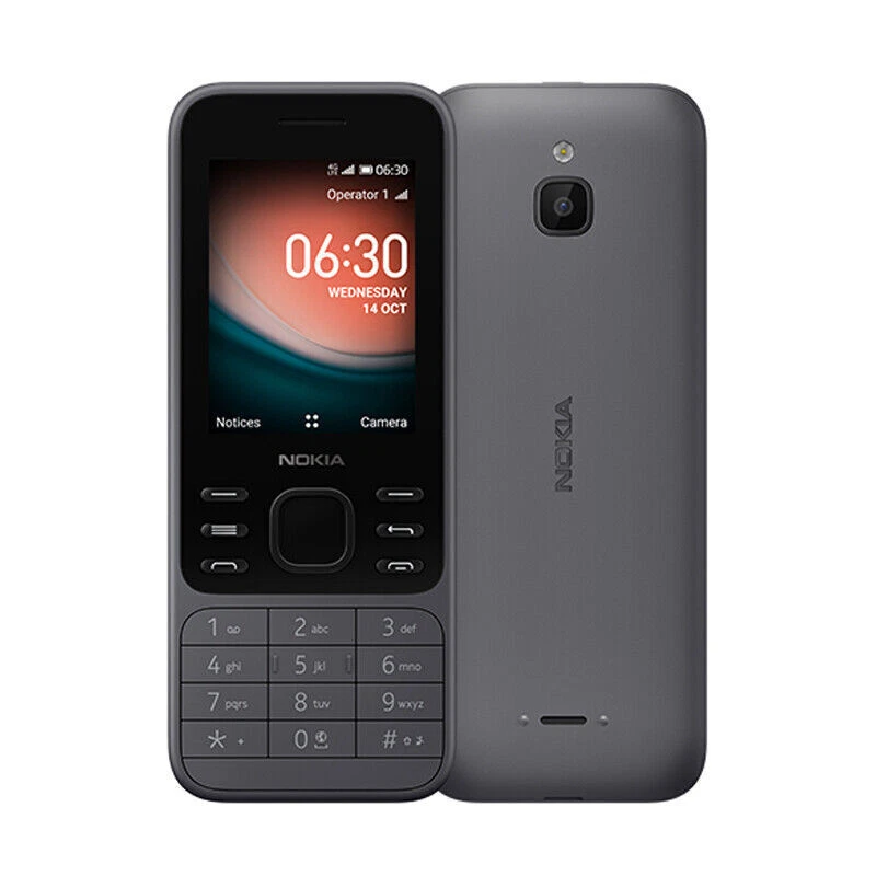 NEW ! Nokia 6300 4G LTE Cell Phone 3 Colors Unlocked Dual GSM KaiOS cell Phone - Image 1 of 4
