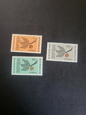 Stamps Cyprus Scott 262-4 hinged Cover