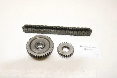 Yamaha Rx1 Rx10 2003 piñones de cadena de transmisión de oruga engranaje 70L 24t 38t parte superior inferior Foto 1 de 4