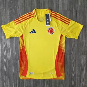 Adidas Kolumbien 2024 Home Authentic Trikot Small S gelb rot Aeroready Fußball - Bild 1 von 9