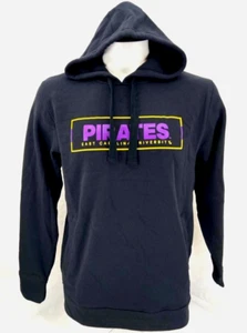 NEW East Carolina ECU Pirates Adidas Fleece Pullover Hoodie Sweatshirt Men's M - Picture 1 of 9