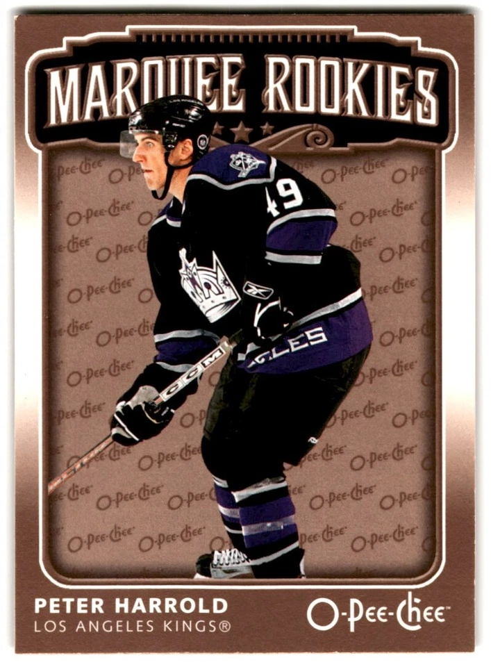2006-07 O-Pee-Chee Peter Harrold Rookie #594 Los Angeles Kings - Image 1 of 2