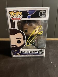 Ryan O’Reilly Signed Autographed Funko Pop St. Louis Blues #64