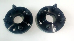 JDM 25MM BOLT-ON WHEEL SPACERS M12 X 1.25 THREAD 4 X 114.3 PAIR 66.1 HUB DRIFT - Picture 1 of 2