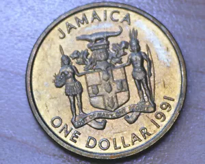 1991 Jamaica 1 Dollar - Picture 1 of 10