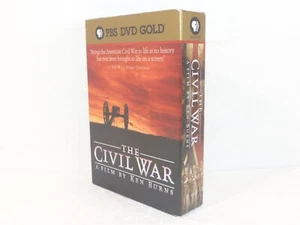 The Civil War: Complete Series (DVD, 2002, 5-Disc Set) 1990 Ken Burns PBS Gold - Picture 1 of 9