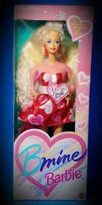 1993 "B~Mine" Barbie {Sonderedition} **NRFB**VALENTINSTAG** mit Zubehör  - Bild 1 von 11