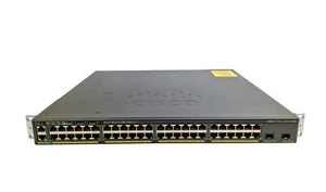 Cisco WS-C2960X-48LPD-L 48-Port Gigabit PoE+ Switch 2 x 10G SFP+ - Bild 1 von 1