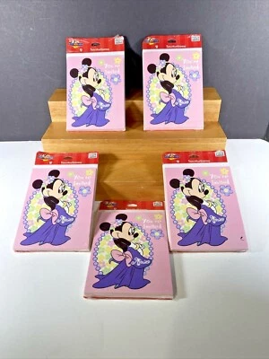 5X VTG NOS Disney Mickeys Stuff For Kids Party 8Pk Invitations Party  MINNIE - Image 1 of 4