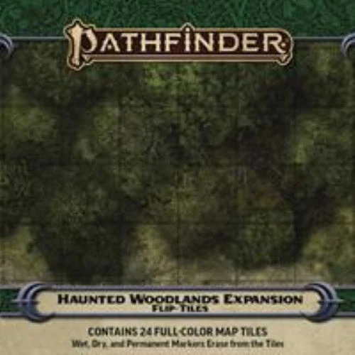 Pathfinder Flip-Tiles : Haunted Woodlands Expansion by Stephen Radney-MacFarland and Jason A. Engle (2020, Game)