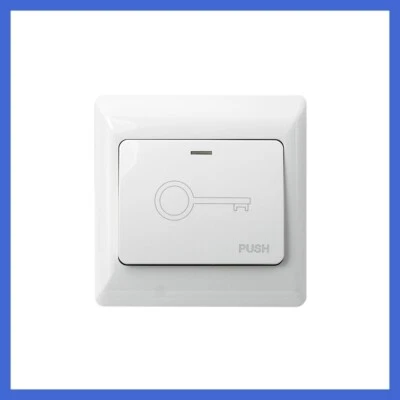 Plastic Access Control Switch/Exit Button/ 86 Type Self Resetting Door Opening - Image 1 of 4