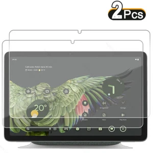 2PCS Google Pixel Tablet 10.95 Inch 2023 Tempered Glass Cover Screen Protector - Picture 1 of 9