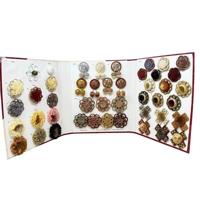 Blumenverzierungen Wohndeko Musterbuch Bastelprojekt 47 Teile - Bild 1 von 4