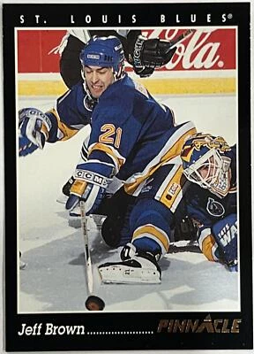 1993-94 Pinnacle #39 Jeff Brown - Image 1 of 2