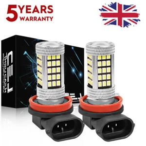 For BMW Mini R55/R56/R57 Cooper Clubman 2007-2015 6000K H8 Front Fog Light bulbs - Picture 1 of 17