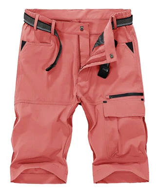 Men's Hiking Cargo Shorts 5 Pockets Quick Drying Summer Work Shorts Casual pants - Image 1 of 4