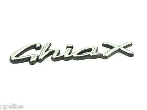 Genuine New FORD GHIA X BADGE For Escort 1995+ TDi 16V CL L LX 1.6 1.8 Hatchback - Picture 1 of 1