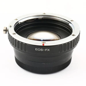 0.72x Focal Reducer Speed Booster Canon EOS EF lens to Fujifilm FX PRO Adapter - Picture 1 of 3