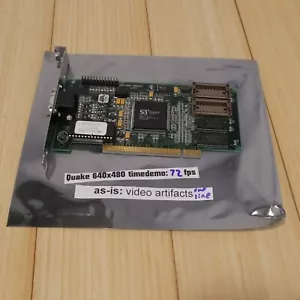FOR PARTS - Number Nine PC00EPS0-2 PCI Video Card S3 Trio64 (see desc.) - 02 - Picture 1 of 11